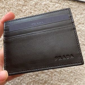 New Prada men card case